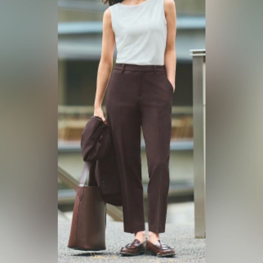 Uniqlo Dark Brown Women's Trousers